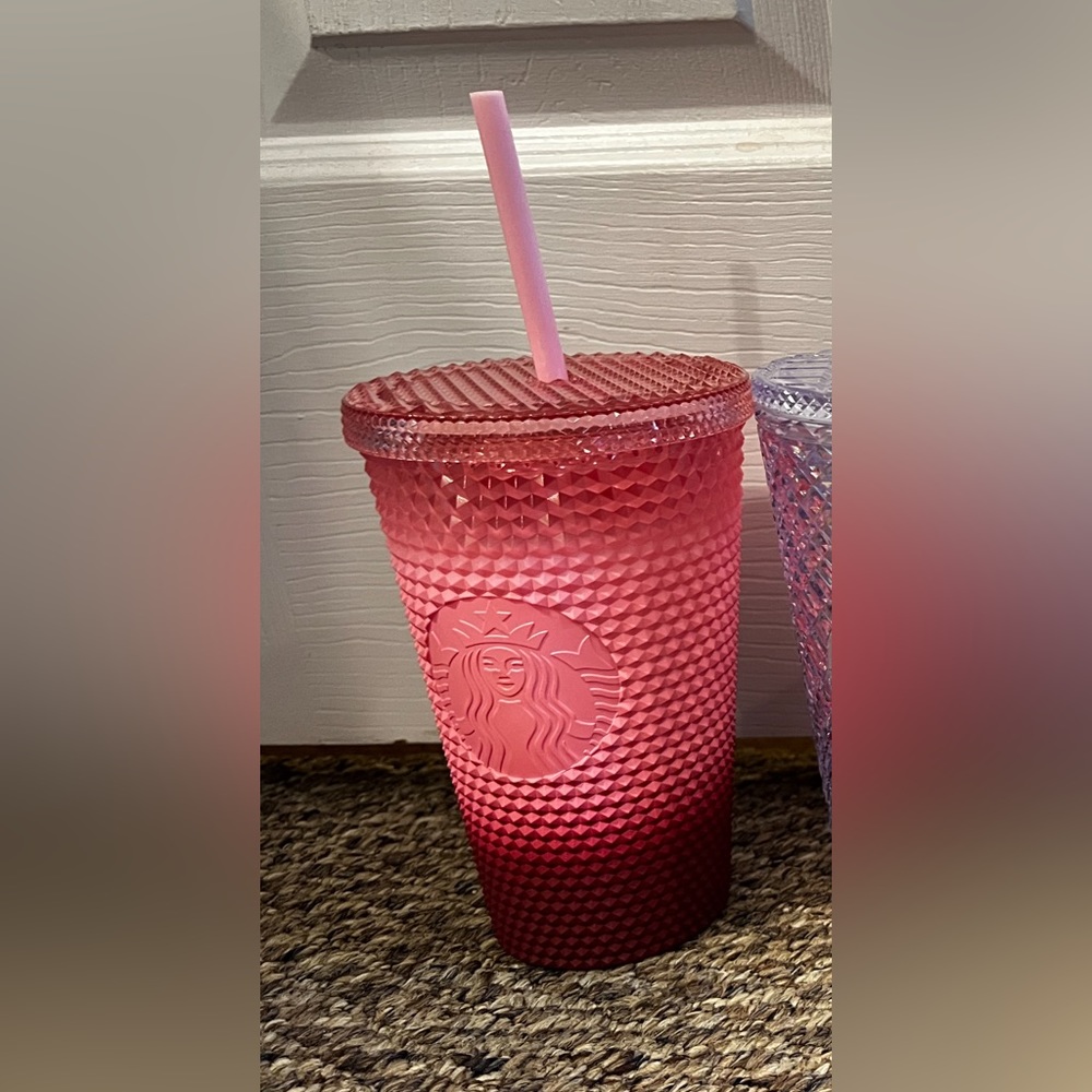Pink 16oz Starbucks cup